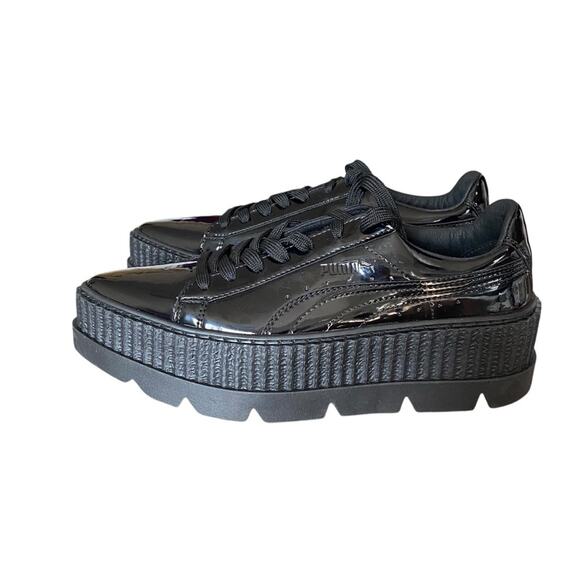 Puma Pointy Creeper Fenty Rihanna Platform Shoes NWOB Black Size 7 - Picture 6 of 10